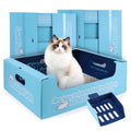 3 Pack Disposable Cat Litter Boxes O658650