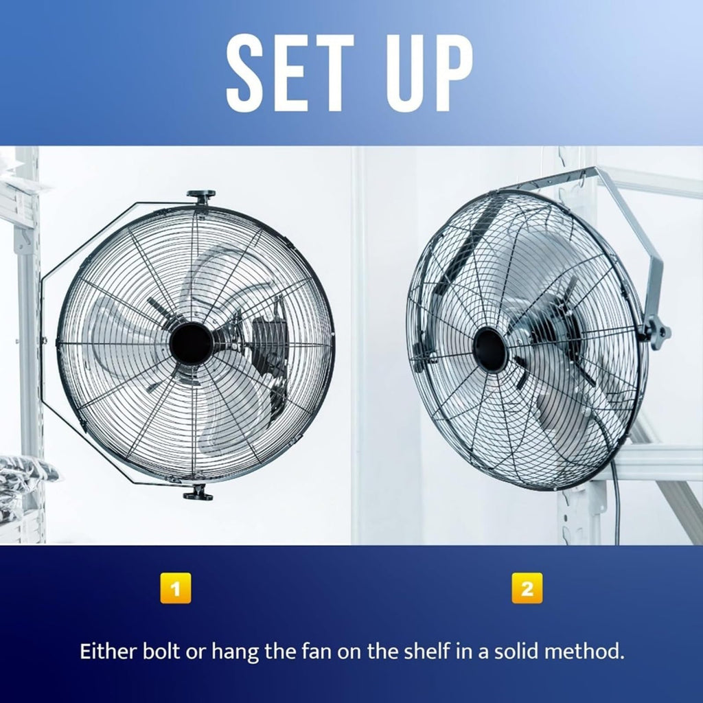 20 Inch 3 Speed Metal Floor Fan R3826