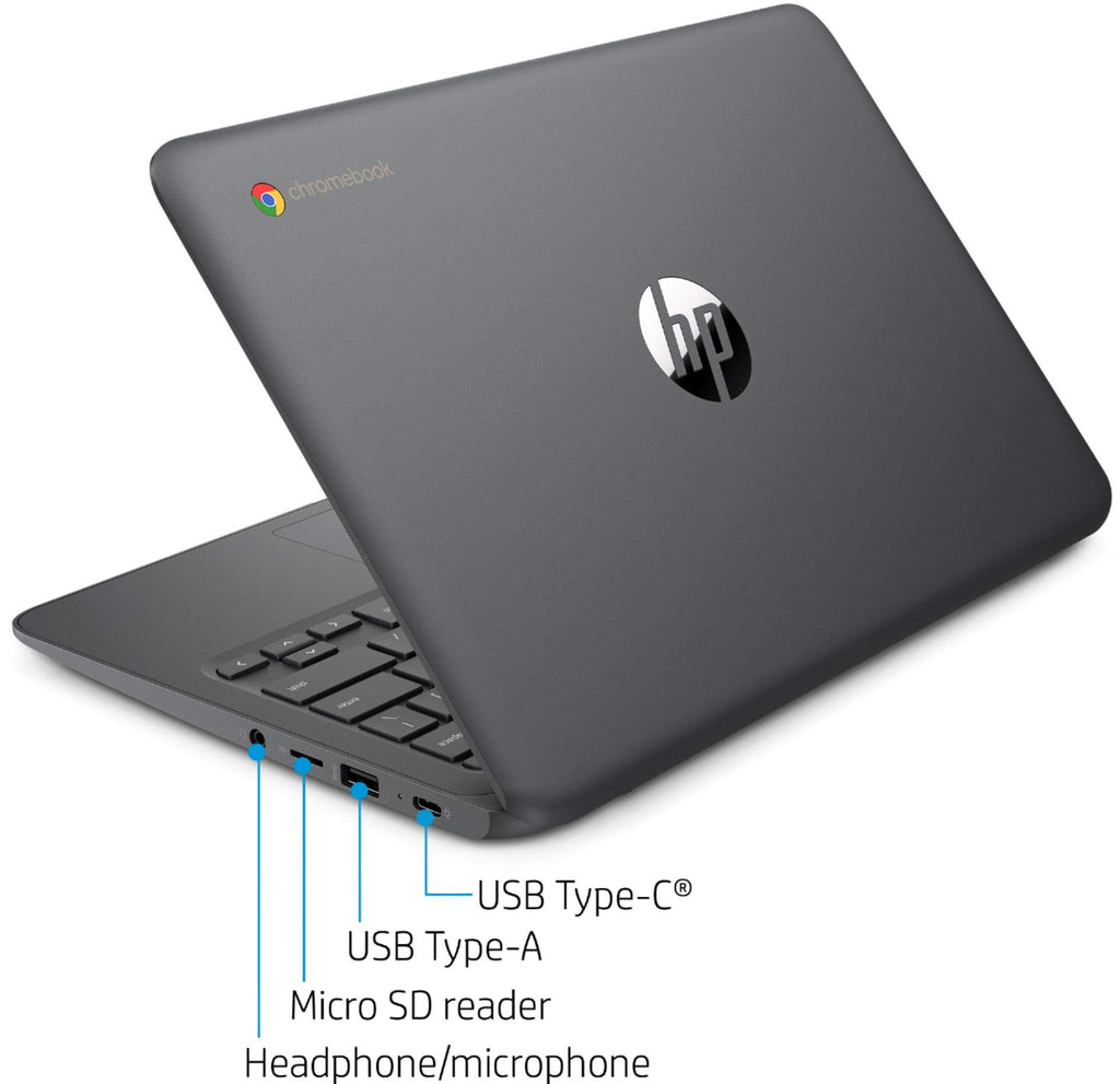 11.6" HD Chromebook, Intel Celeron N3350, 4GB LPDDR2, 32GB eMMC, Chrome OS, Ash Gray L99685
