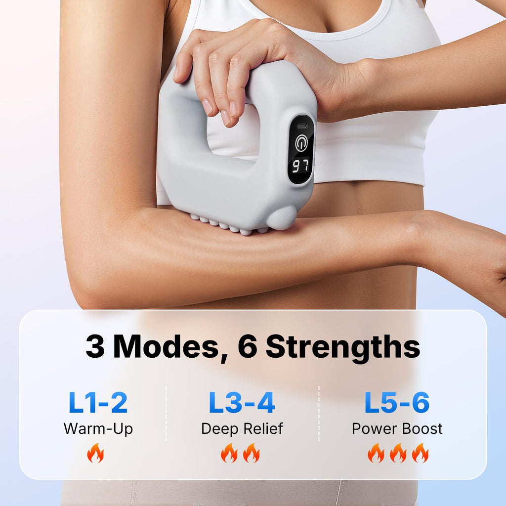 Adjustable 6-Level Vibration Massager J7671