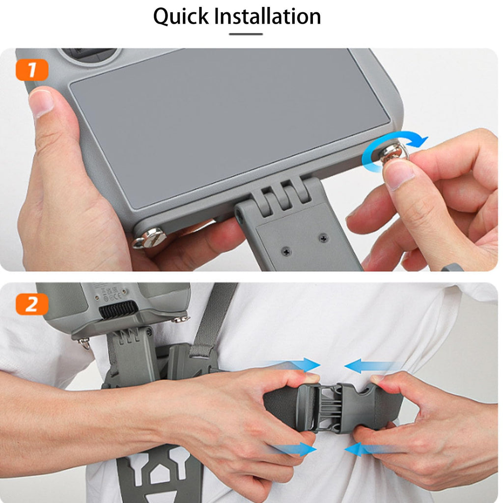 Remote Controller Chest Strap Support Mount X415
