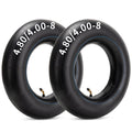 4.80/4.00-8 Replacement Tire Inner Tube with TR87 Angled Valve Pack of 2 H296