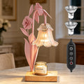 Pink Dimmable Candle Warmer Lamp with Timer L5898