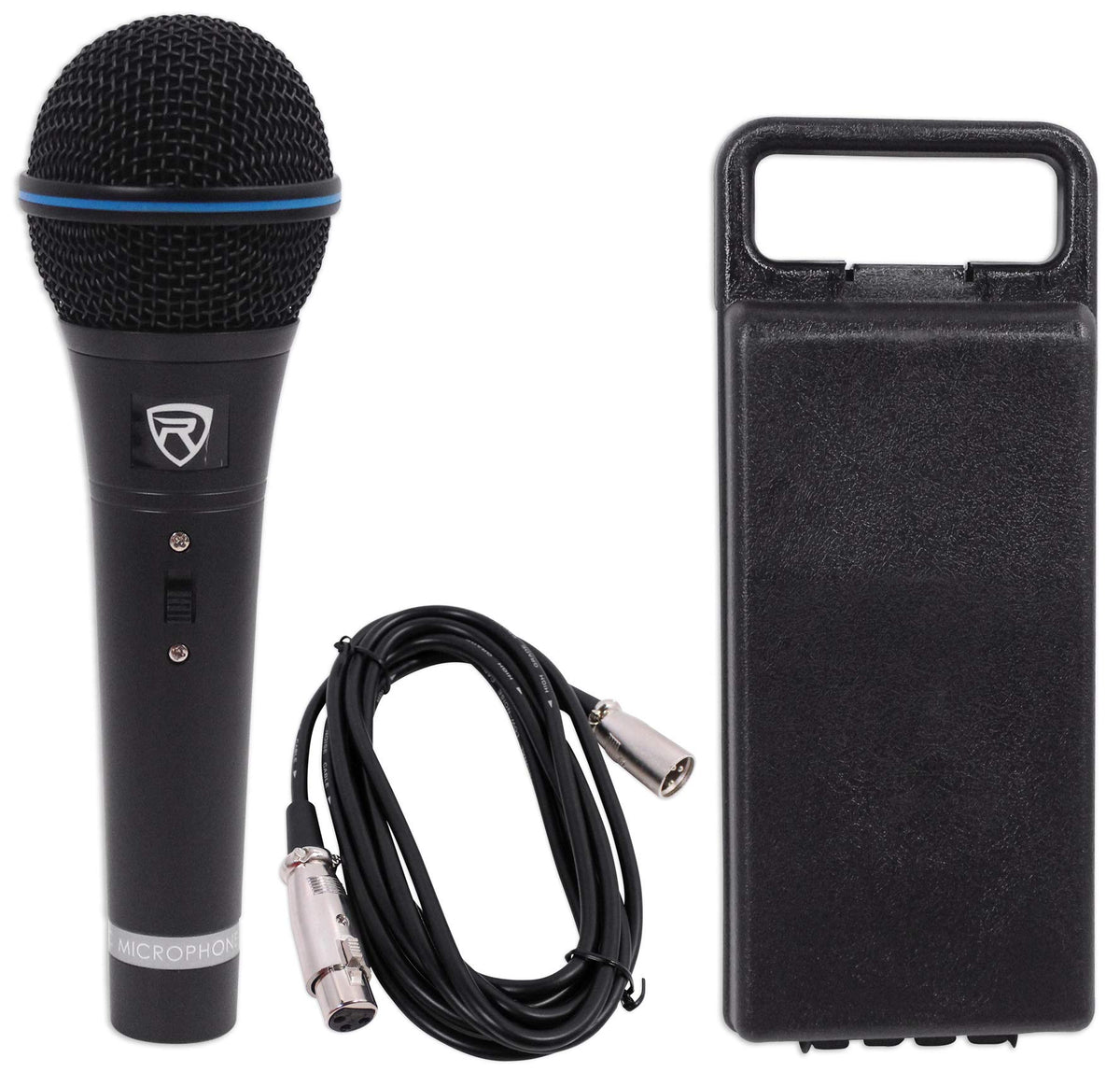 Black Dynamic Cardioid Metal Microphone J3682