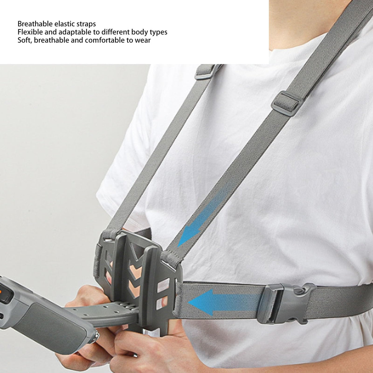 Remote Controller Chest Strap Support Mount X415