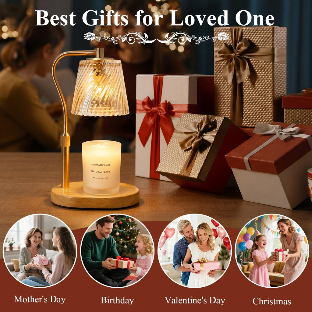 Candle Warmer Lamp with Timer and Dimmable O57431