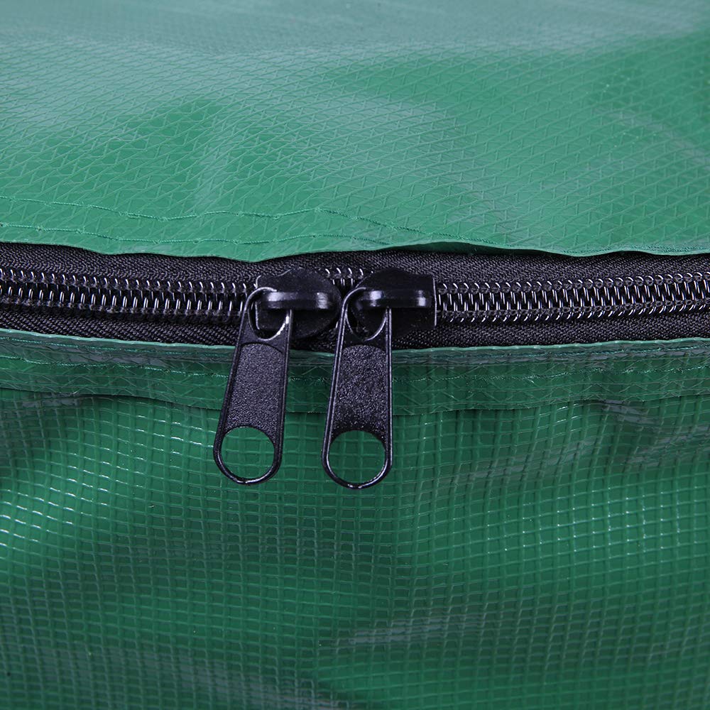 Collapsible 50 Gallon Green Rain Barrel V232445