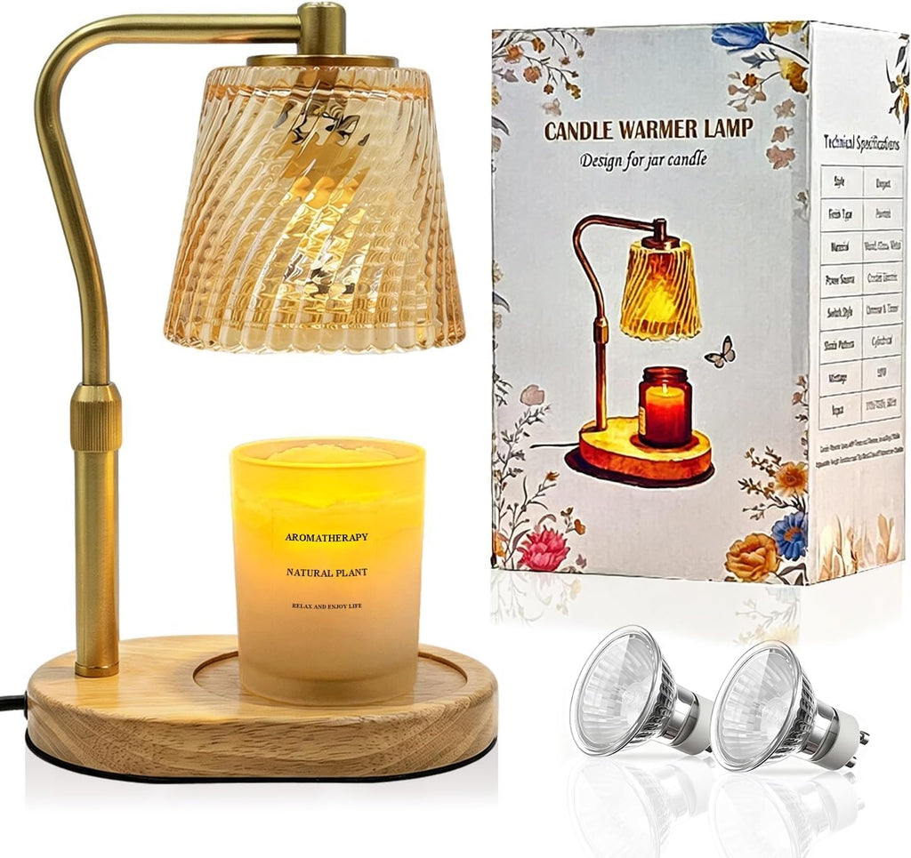 Candle Warmer Lamp with Timer and Dimmable O57431