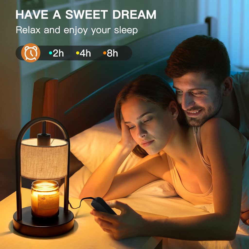 Dimmable Candle Warmer Lamp with Timer and 2 Bulbs G2287