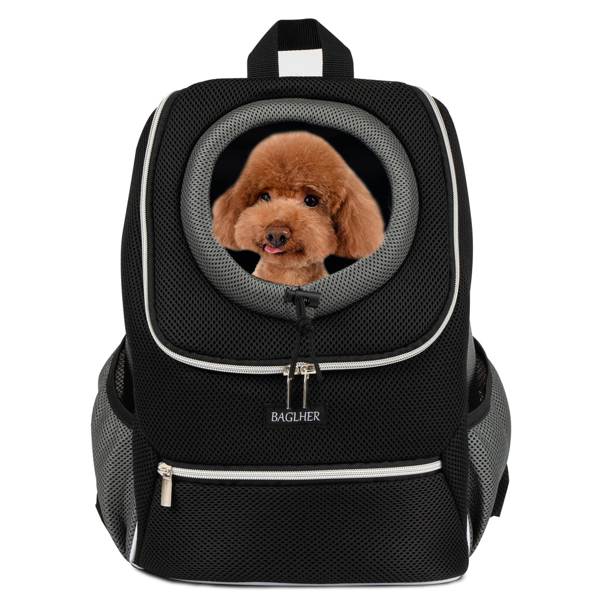 Black Dog Carrier Backpack O7919