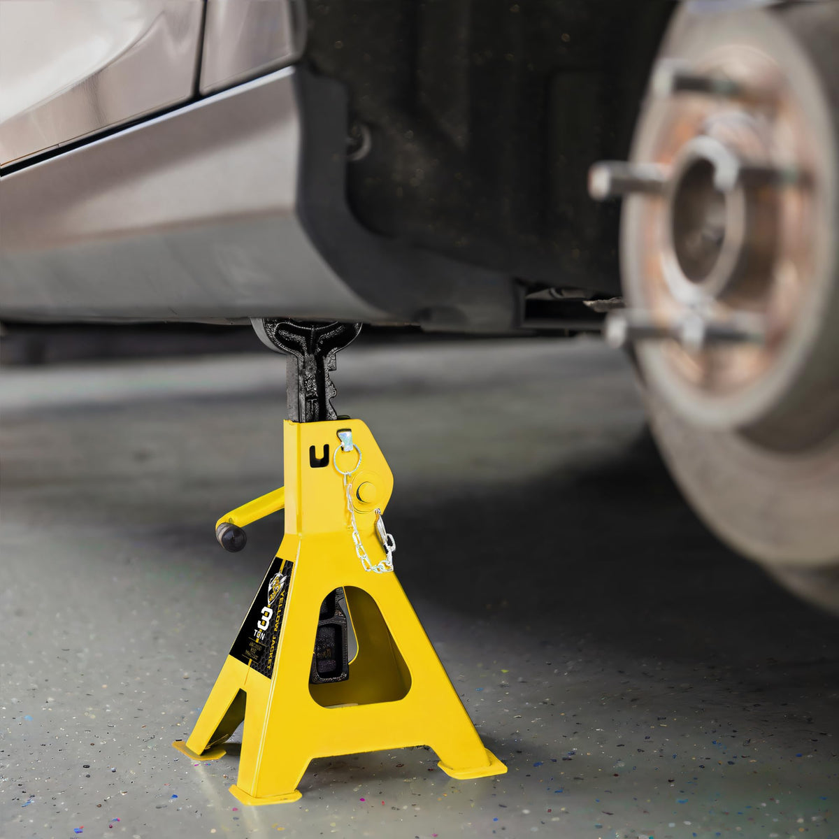 3 Ton Steel Car Jack Stands 1 Pair Y9060