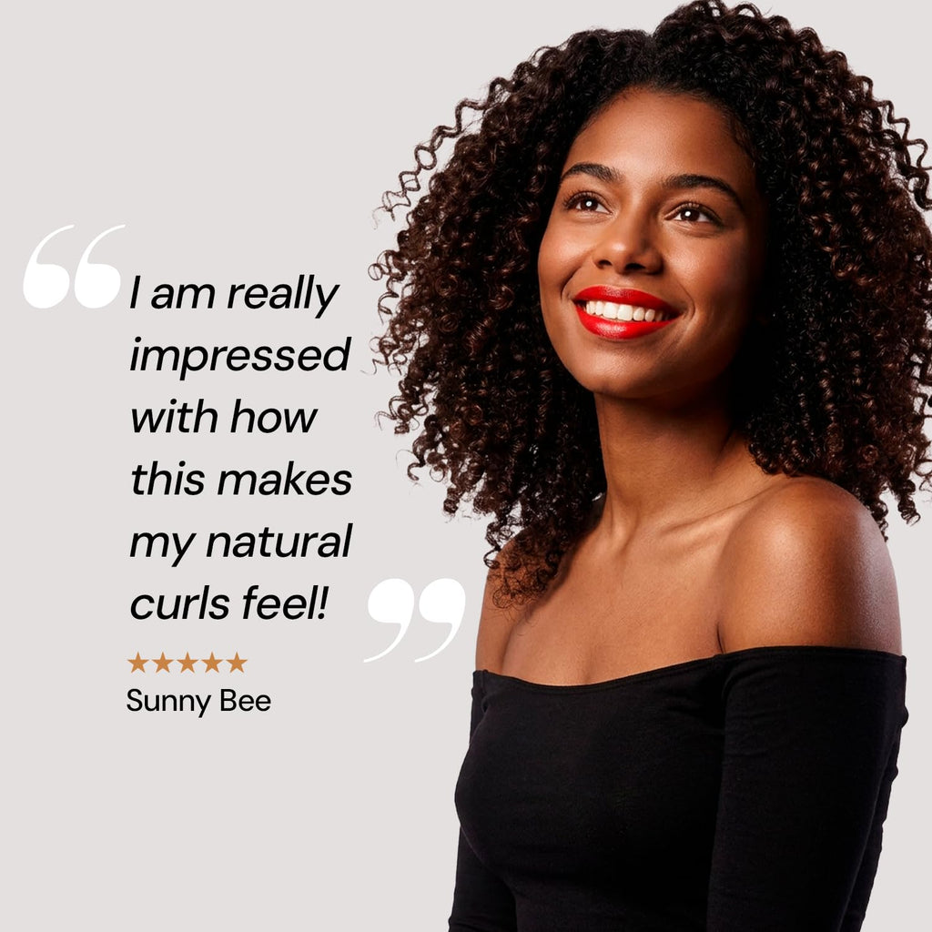 Curly Hair Shampoo Conditioner & Curl Cream Kit, 3x16.9oz J51995