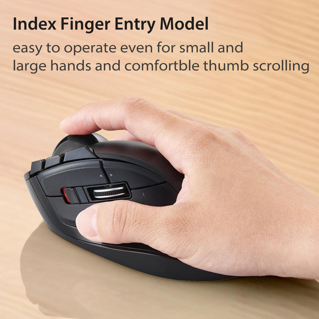 Wireless Ergonomic Trackball Mouse C75477