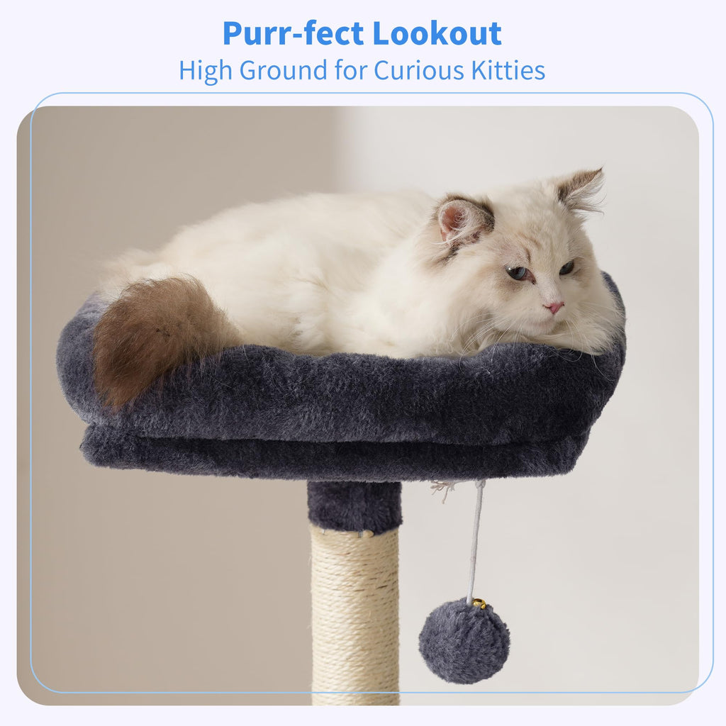 49.2 inch Cat Tree with Toy M886