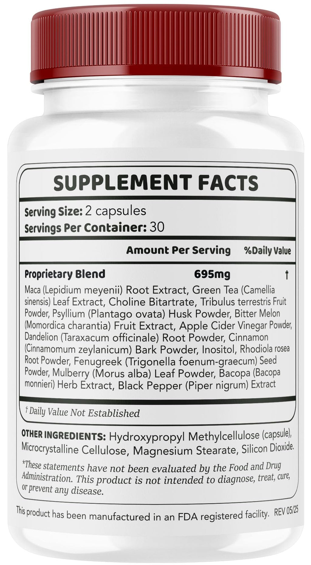 Health Flux Support Supplement Capsules 180 Capsules G121917
