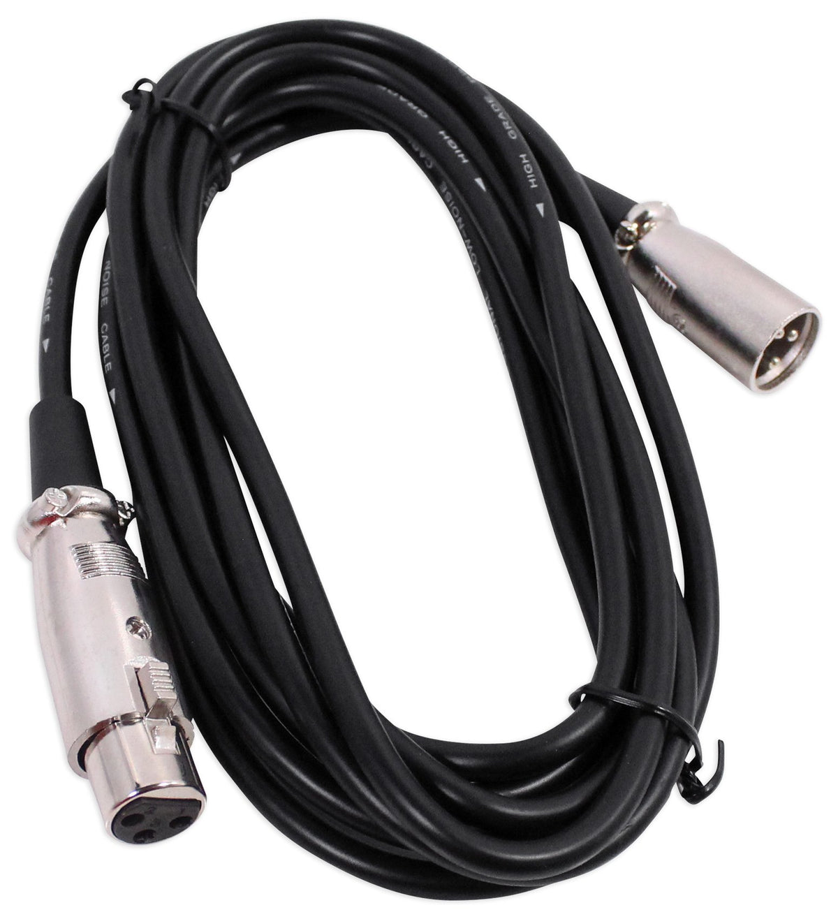 Black Dynamic Cardioid Metal Microphone J3682