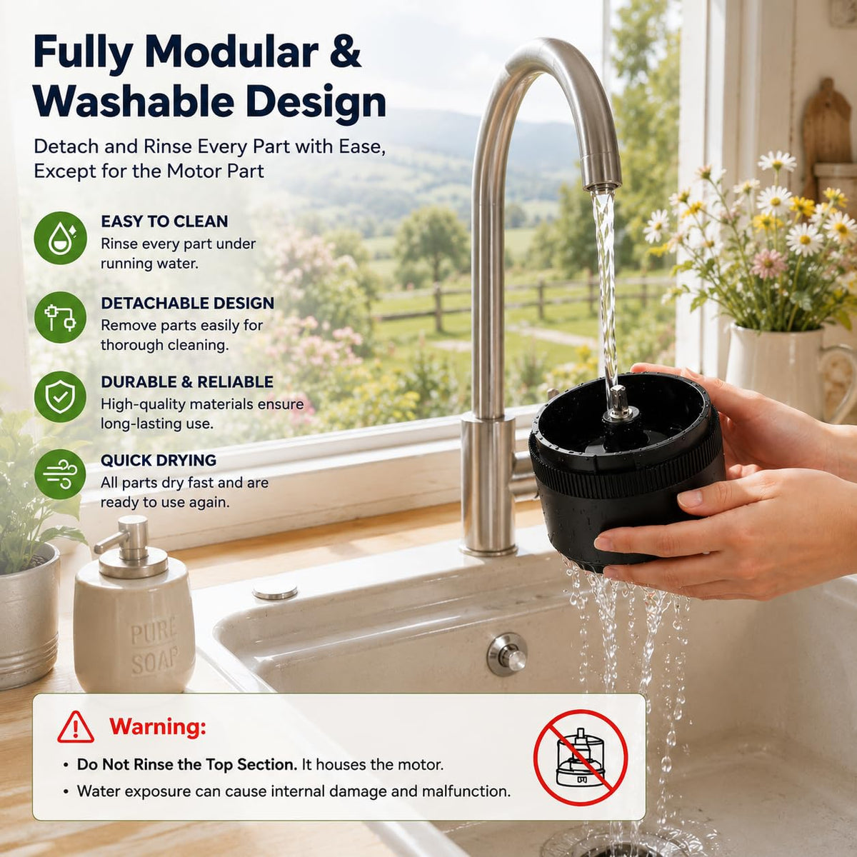 Portable Electric Coffee Grinder, Stainless Steel Conical Mill, USB-C Cordless, 38 Adjustable Grind Settings O8121