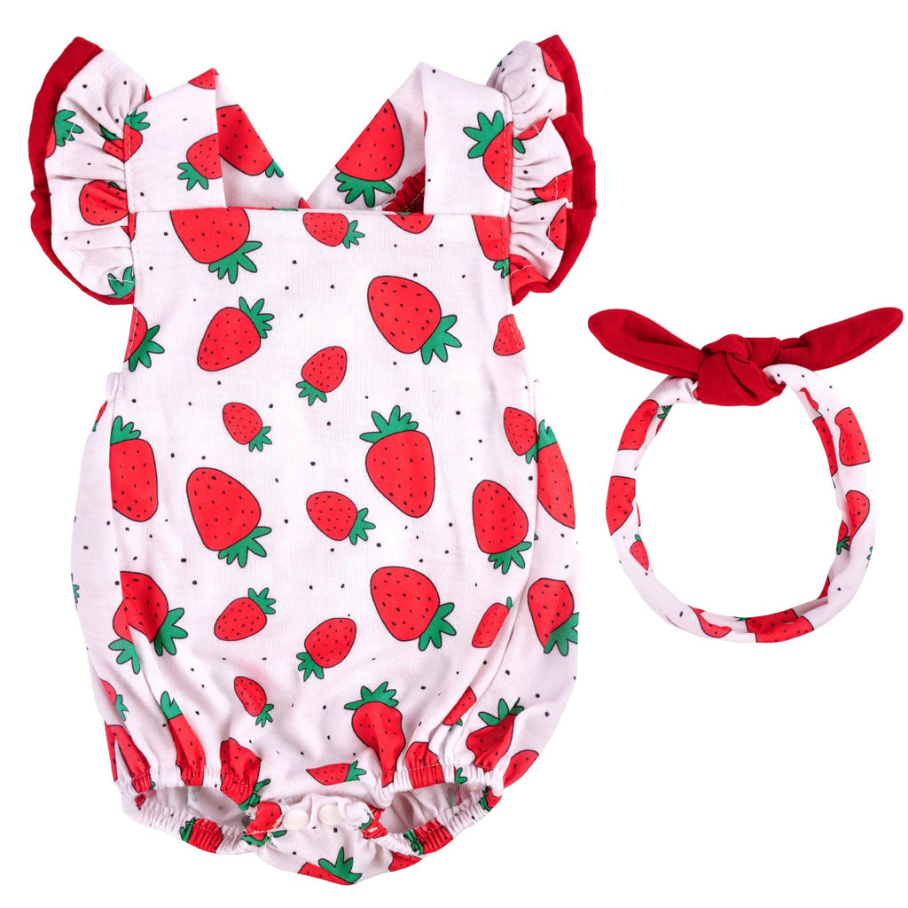 18-20 Inch Doll Clothes Strawberry Outfit X532