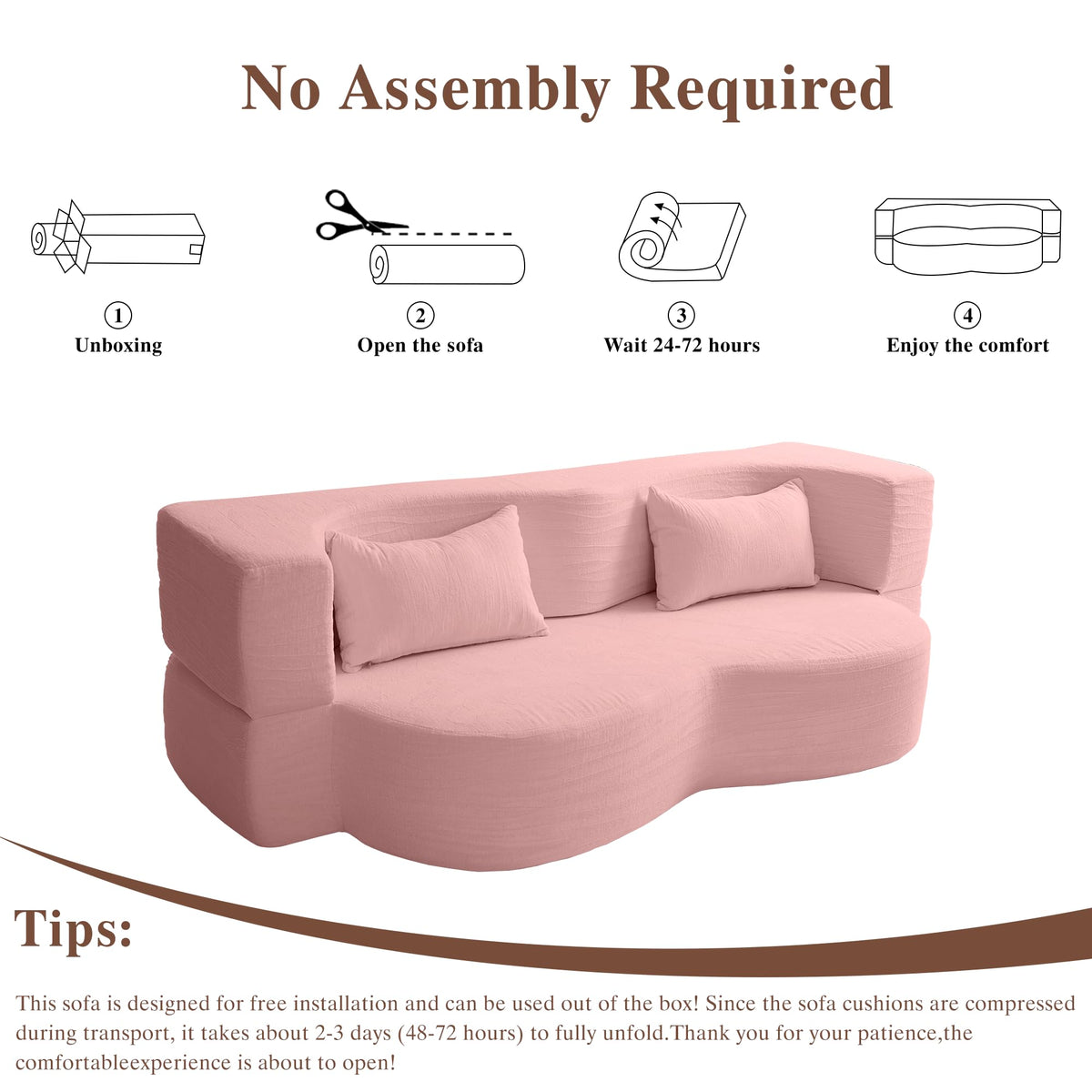 Convertible Sofa Bed E6046