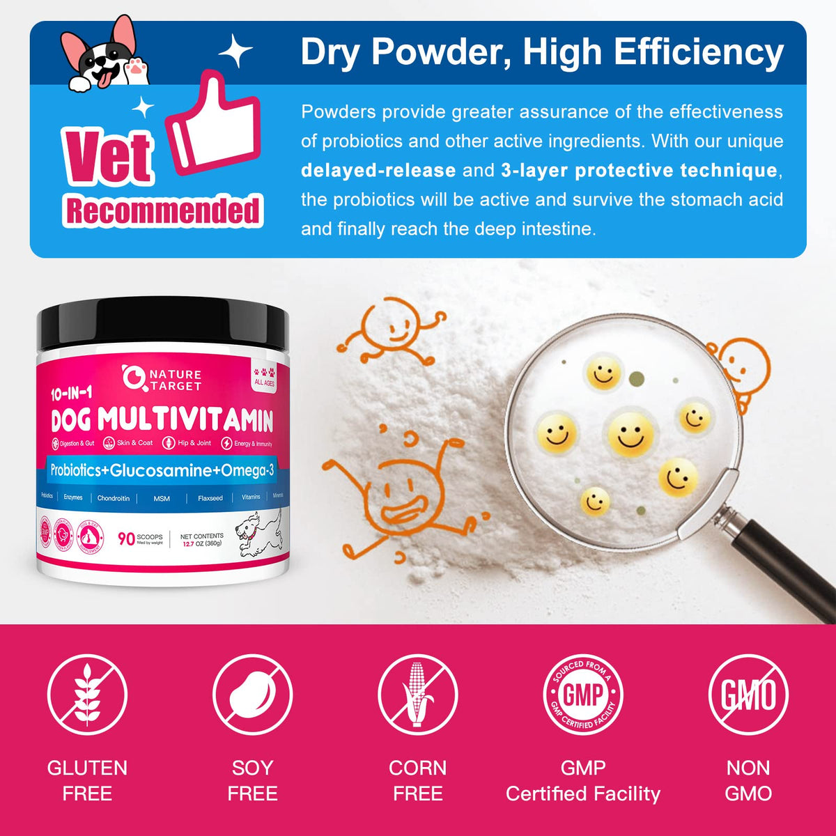 Dog Vitamins Powder D845716