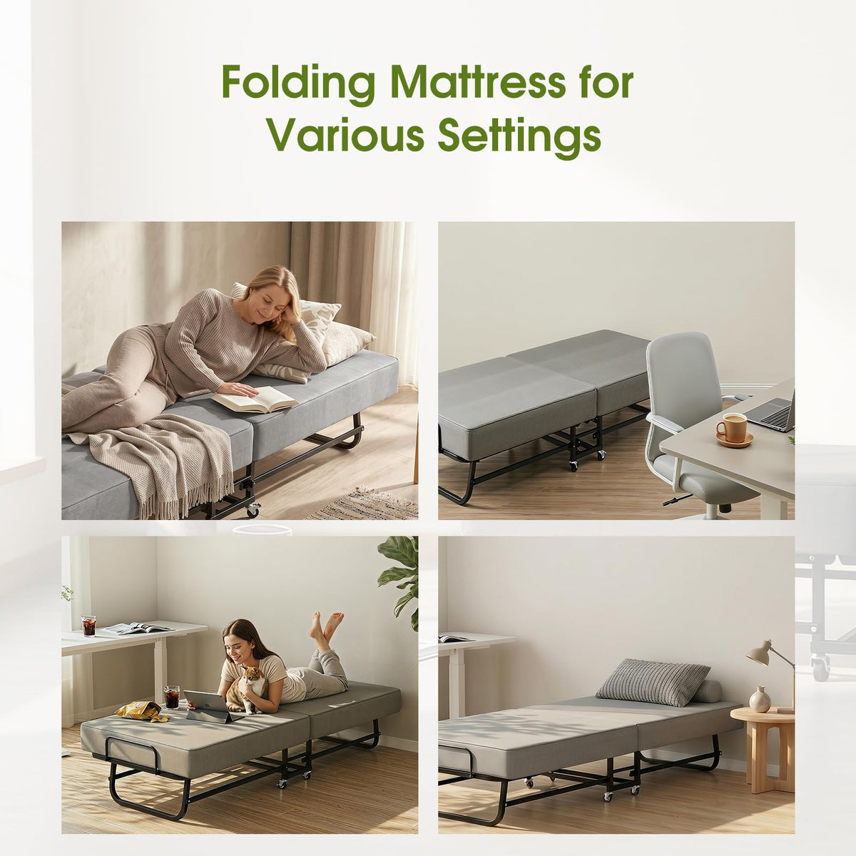 Folding Bed 75" x 31" Q949517