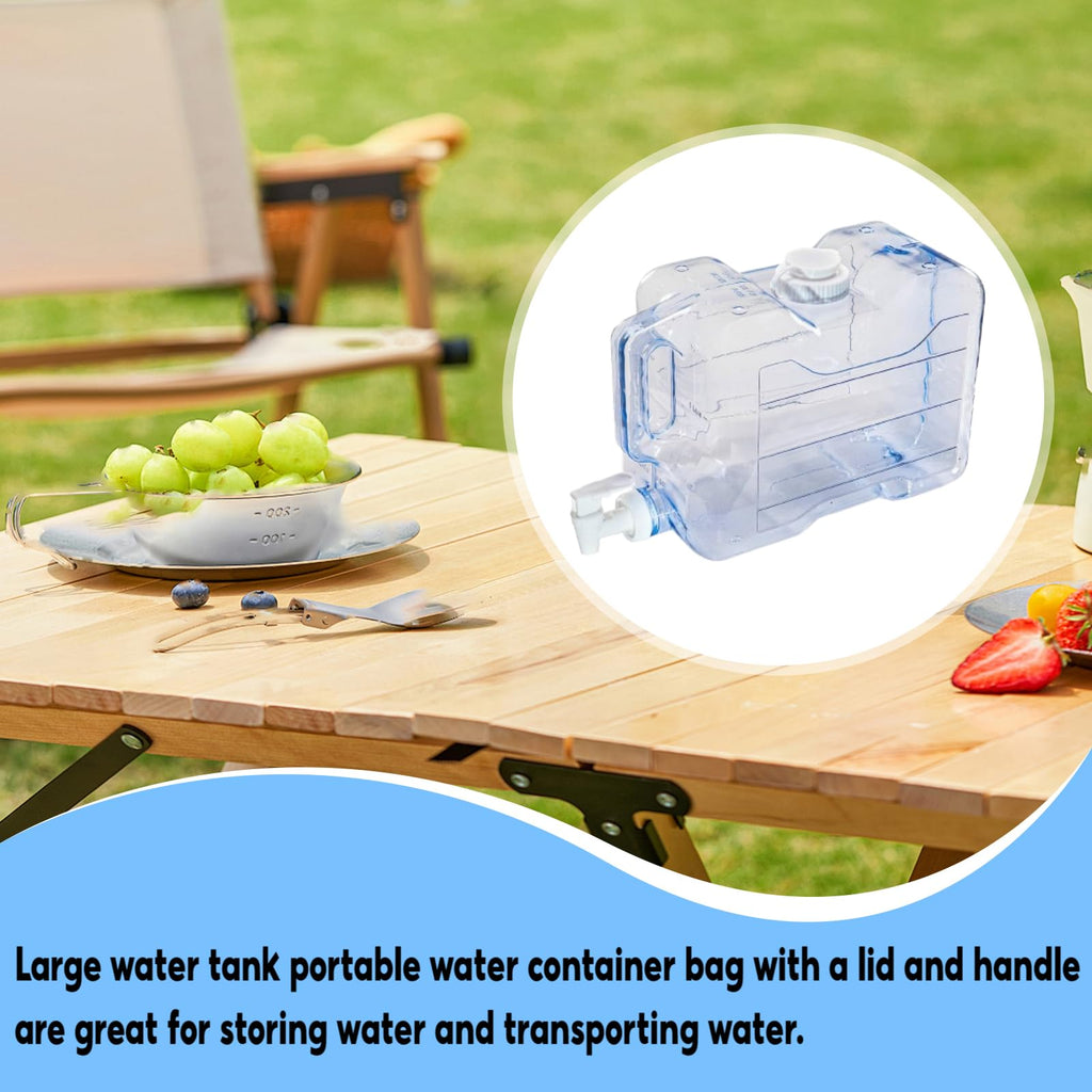 5.7L Portable Water Container with Lid and Handle I35320