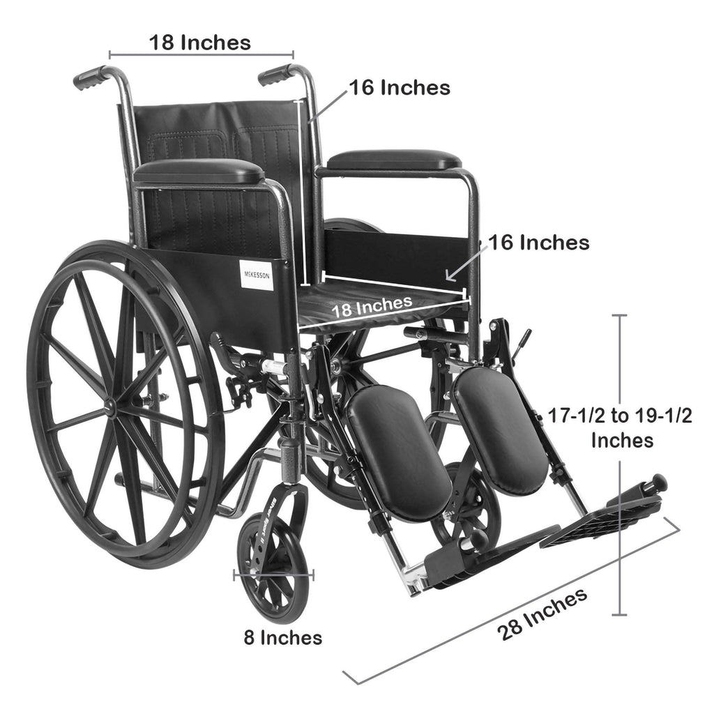 Black 18 in Wheelchair S52648