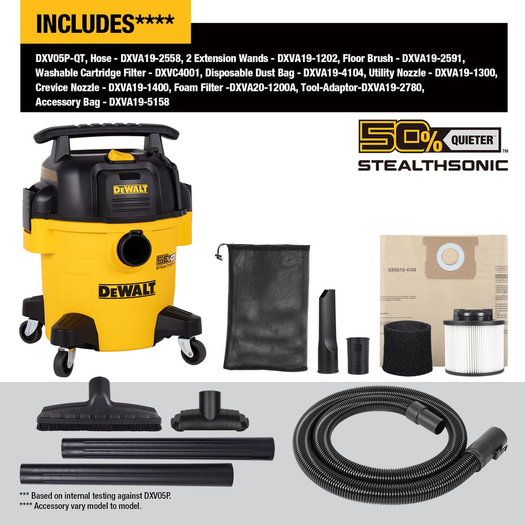 5 Gallon Ultra Quiet Wet Dry Shop Vac B790
