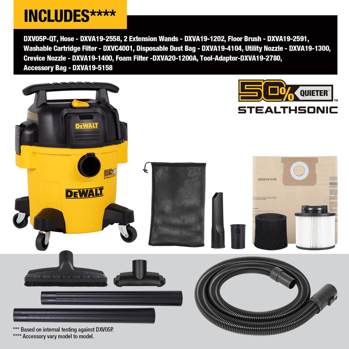 5 Gallon Ultra Quiet Wet Dry Shop Vac B790