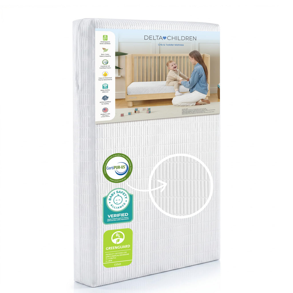 Dual Sided Baby Crib and Toddler Mattress S3068