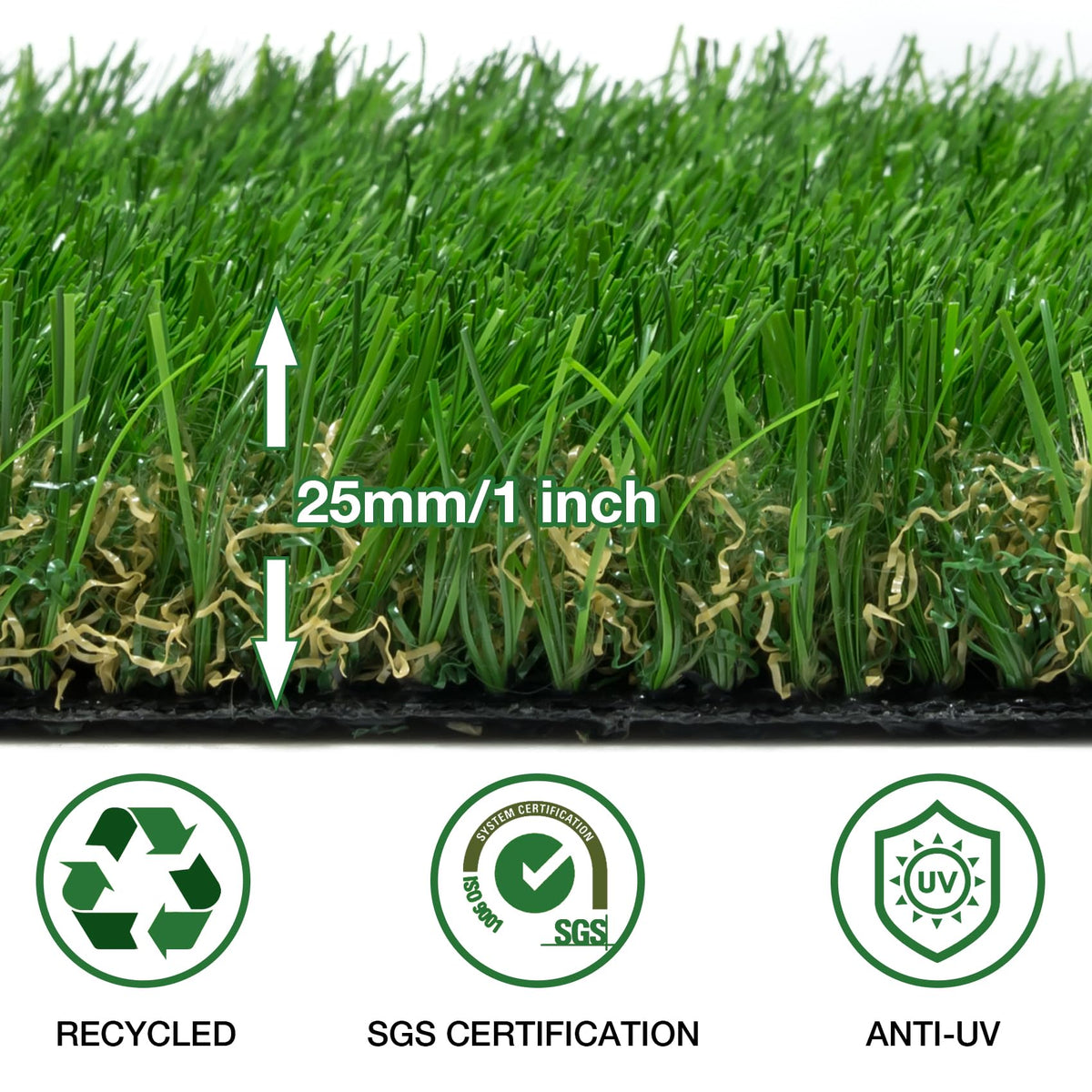 Large Artificial Grass 4 FT x 6 FT G9525
