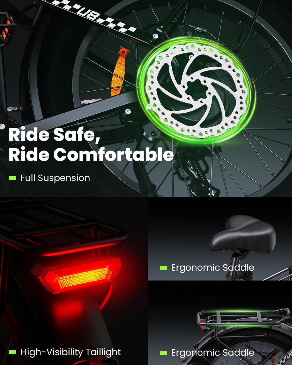20" Fat Tire Electric Bike S627