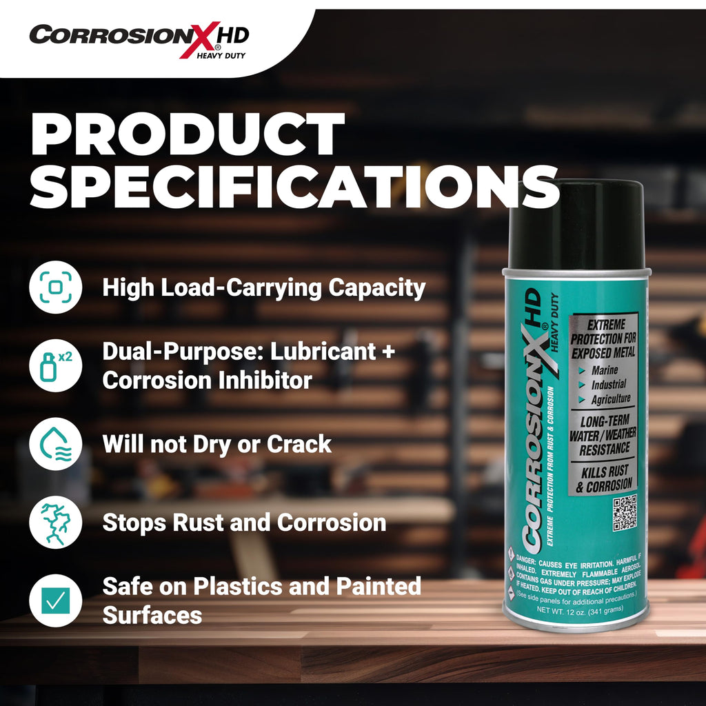 Heavy Duty Anti Rust Spray 12oz Aerosol F407951