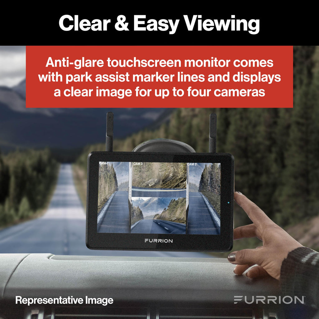 Wireless RV Observation System 7" Monitor K7838