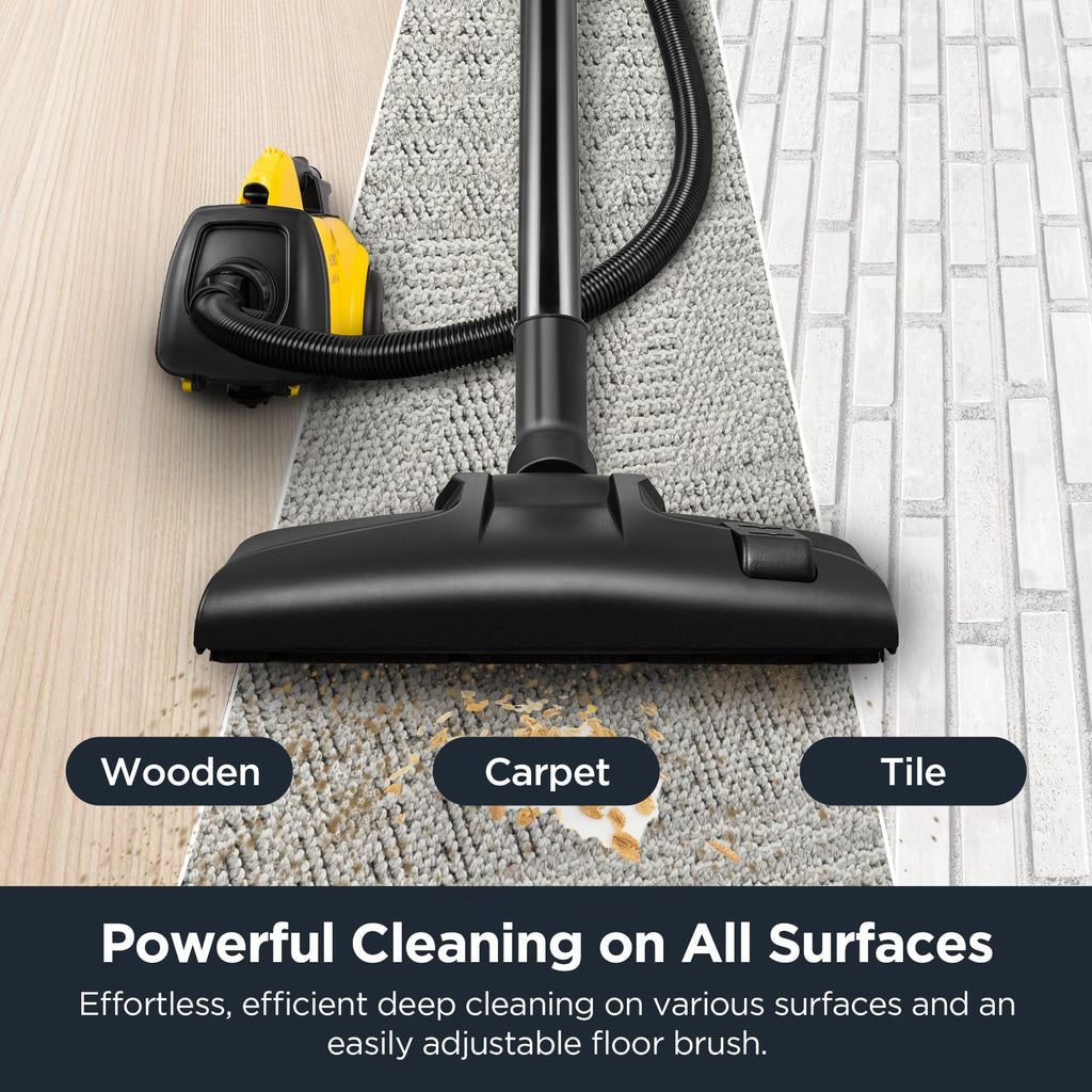 Canister Vacuum for Carpets and Hard Floors S788