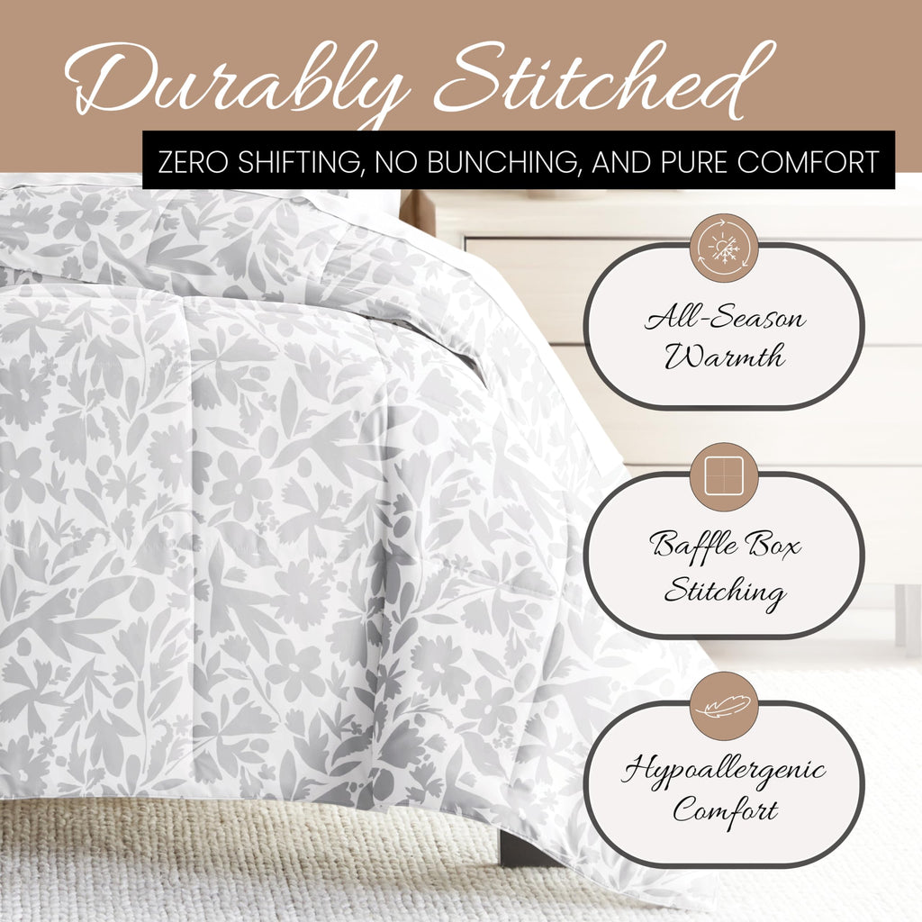 King 3 Piece Down Alternative Comforter Set C3457
