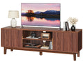 54 Inch Fluted TV Stand with Storage F53642