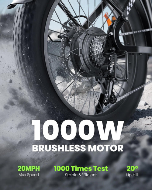 20" Fat Tire Electric Bike S627