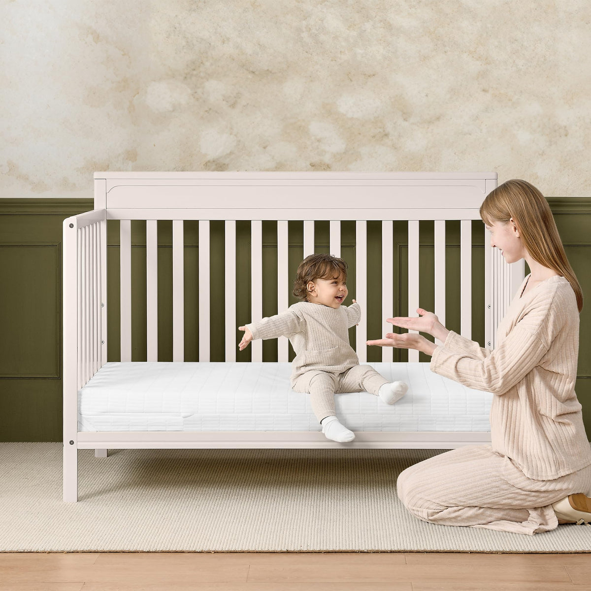 Dual Sided Baby Crib and Toddler Mattress S3068