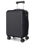 20 Inch Carry On Luggage Black Y326