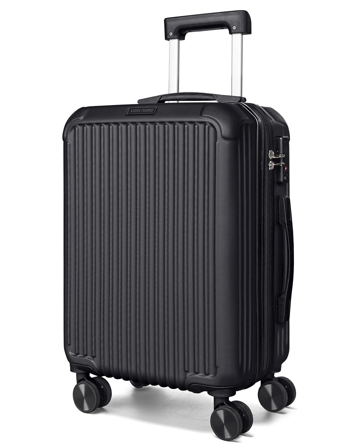 20 Inch Carry On Luggage Black Y326