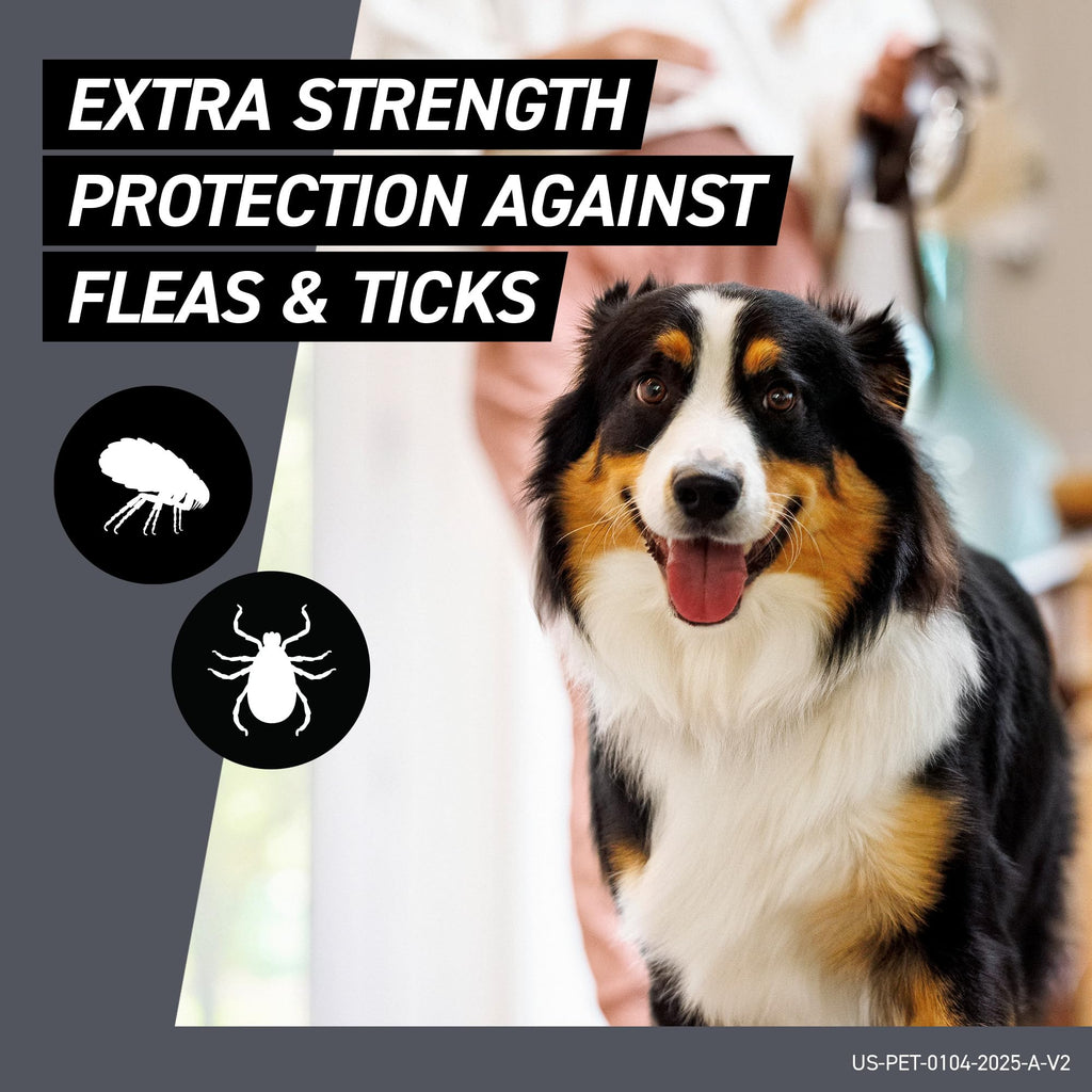 Flea & Tick Treatment for Large Dogs 41-80 lbs Count of 3 M30466
