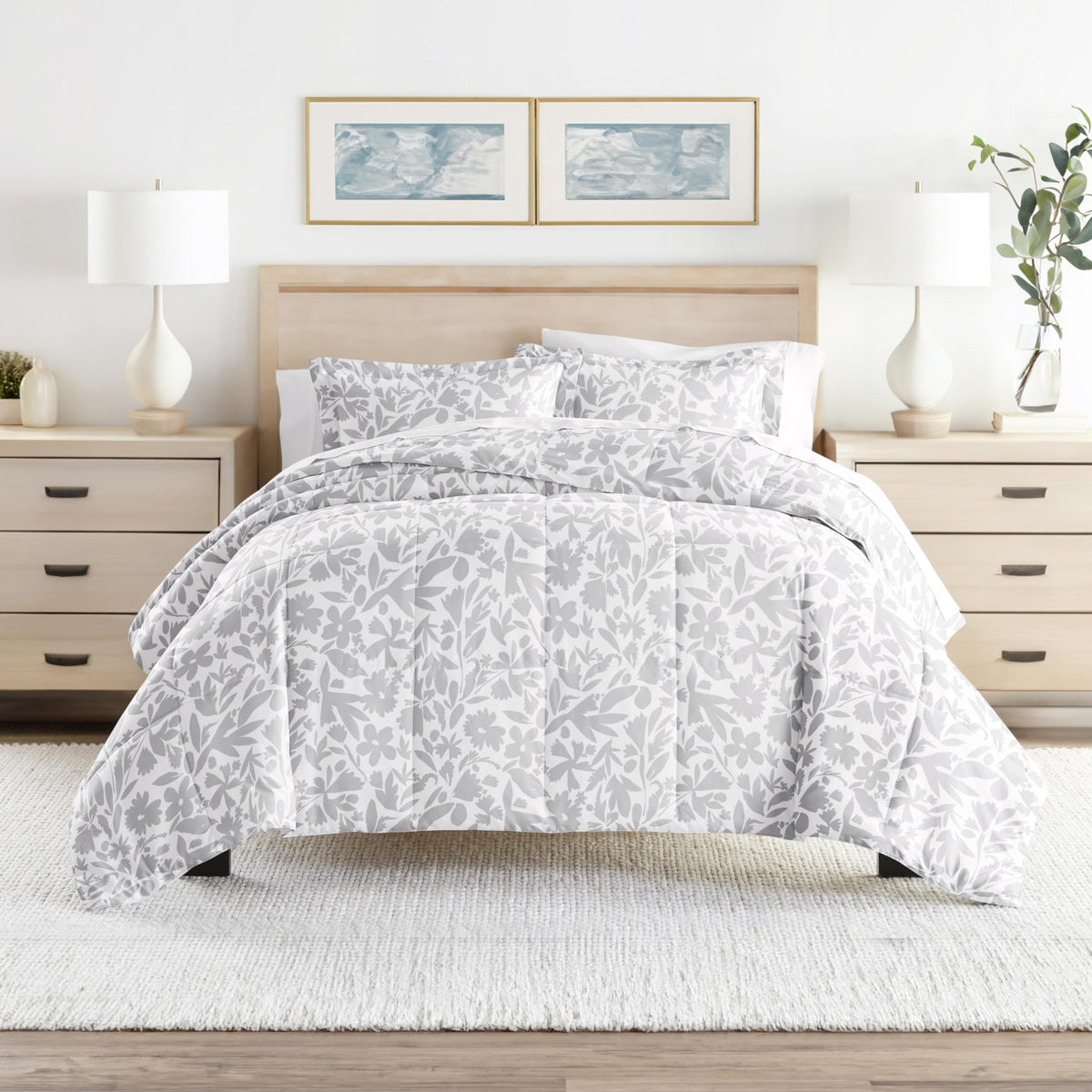 King 3 Piece Down Alternative Comforter Set C3457