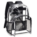 Clear Heavy Duty Black Backpack G66751