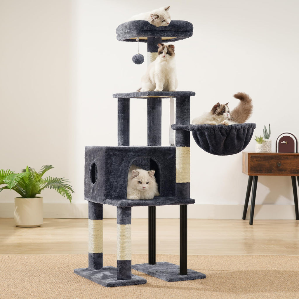 49.2 inch Cat Tree with Toy M886