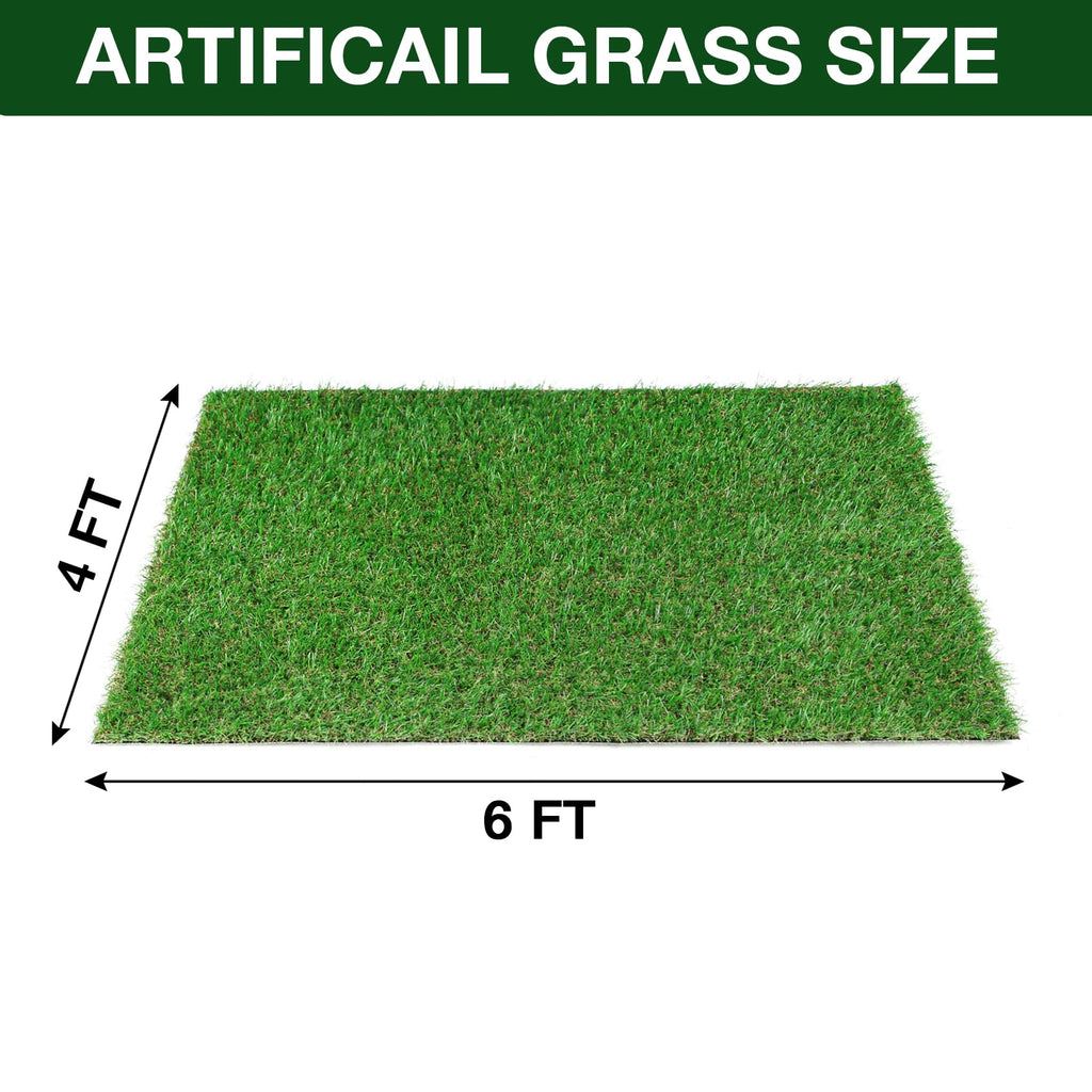 Large Artificial Grass 4 FT x 6 FT G9525