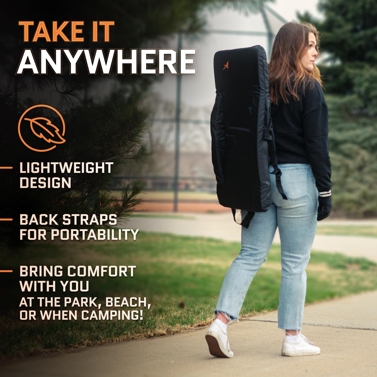 Heated Stadium Seats for Bleachers with Back Support U577396
