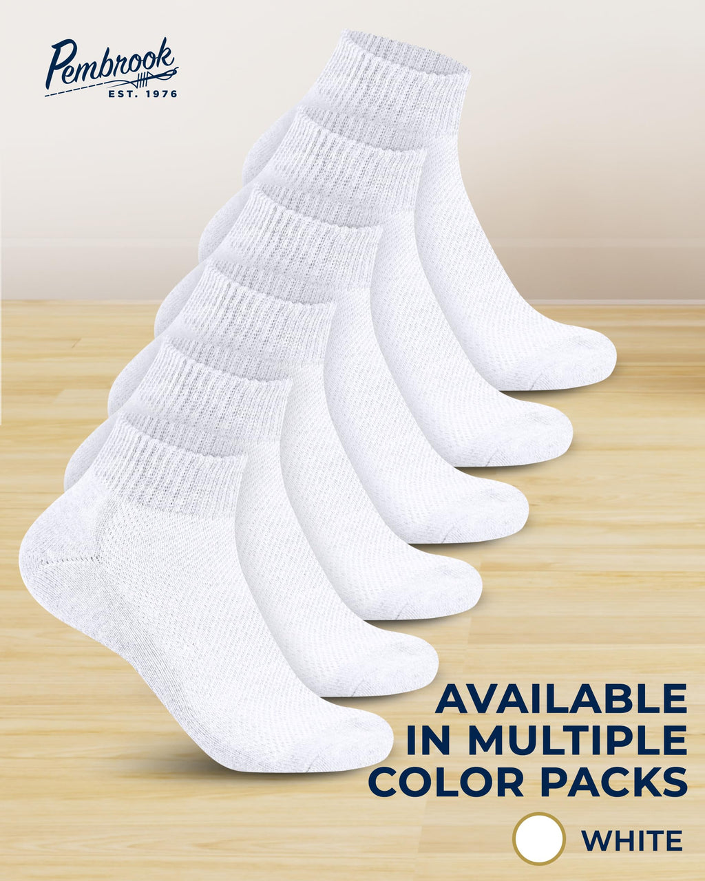 Low Cut Ankle Socks 6 Pairs J5010