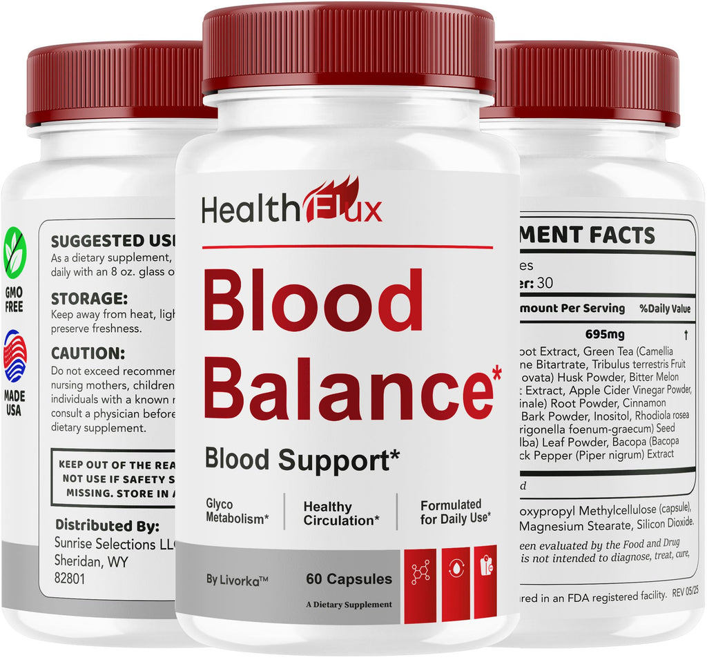 Health Flux Support Supplement Capsules 180 Capsules G121917