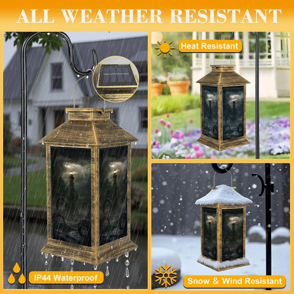 Waterproof Solar Powered Outdoor Hanging Lantern A20085